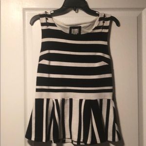 Anthropologie peplum top